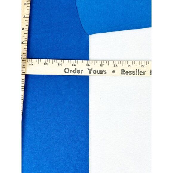 Vintage 80s Hamilton T-Shirt Small Blue Rainbow Single Stitch - Picture 6 of 7